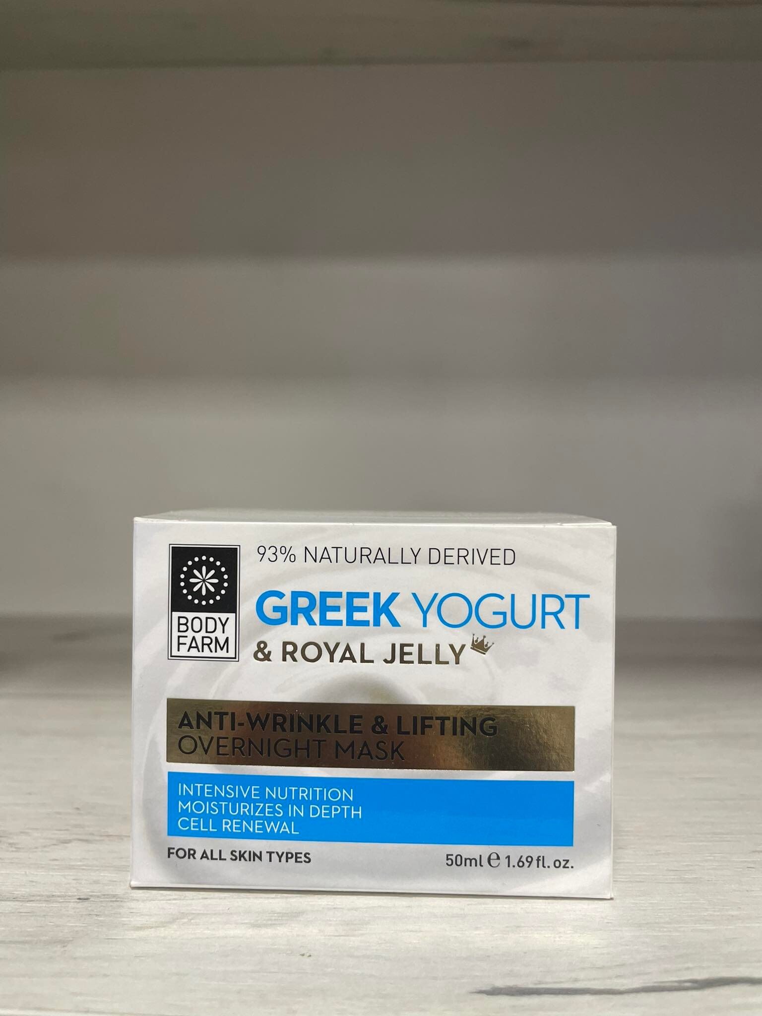 Body Farm-Night Cream with Greek Yogurt and Royal Jelly