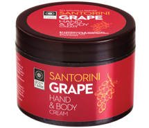 BodyFarm Santorini Grape- Κρέμα χεριών και σώματος με Σταφύλι