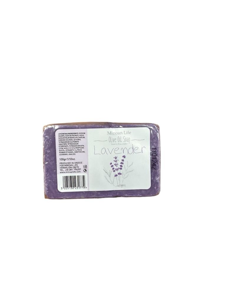 Minoan Life Olive Oil Soap Lavender