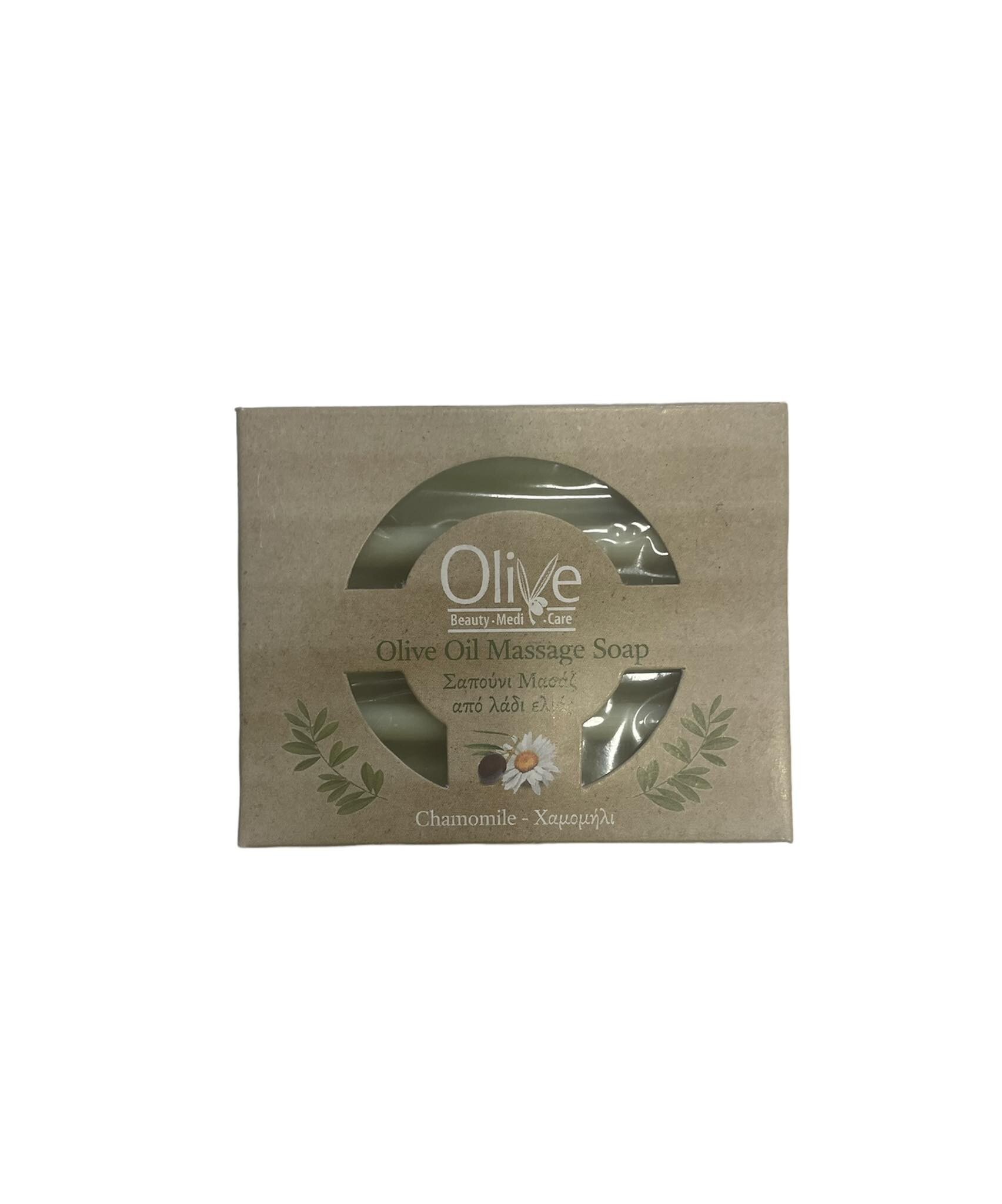 Olive Σαπούνι Μασάζ με Χαμομήλι / Olive Massage Soap with Chamomile
