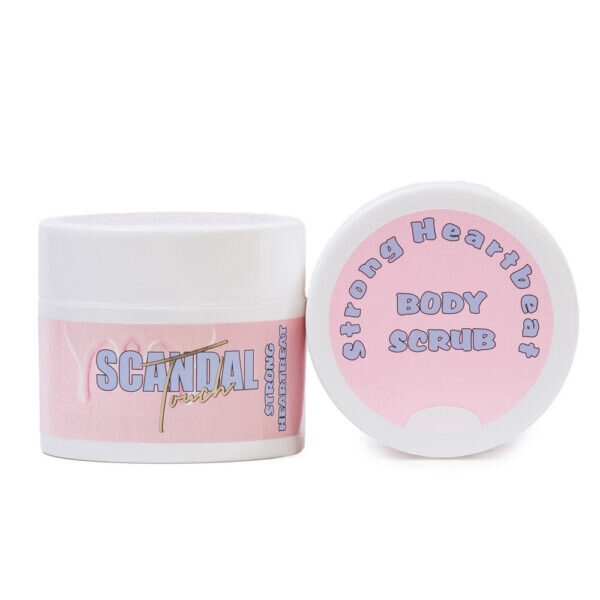 Scandal Beauty-Moisturizing body scrub with vanilla & cinnamon scent