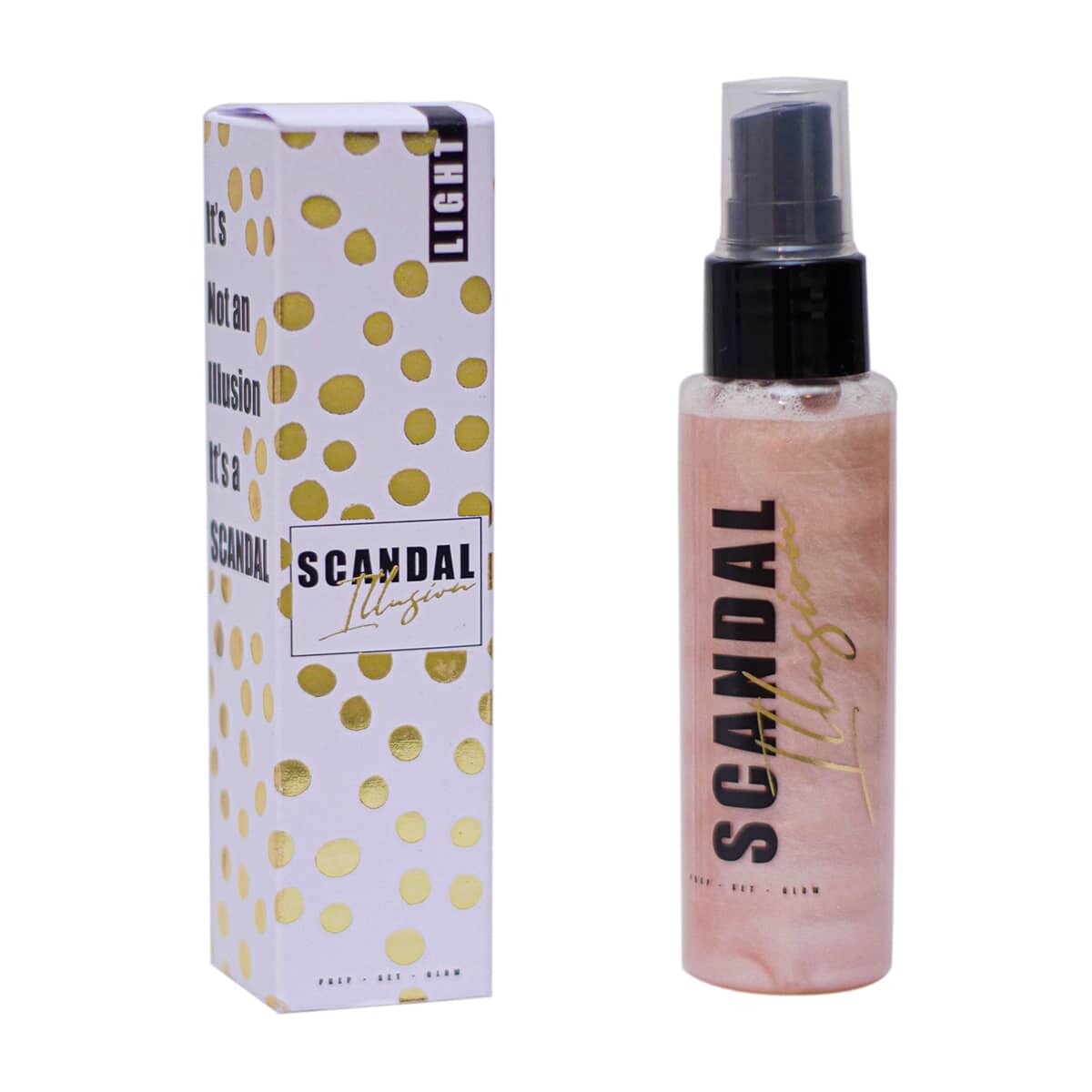 Scandal Beauty-Light face setting spray with shine