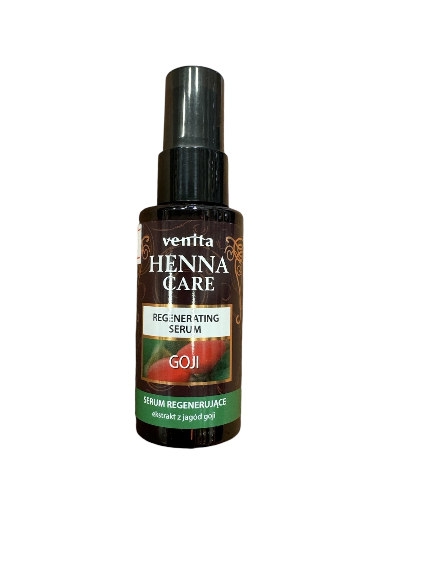 Venita Henna Care Serum - Rejuvenating Hair Serum with Goji Berry