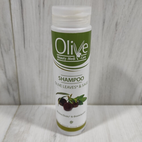 Olive - Σαμπουάν με Φύλλα Ελιάς και Φασκόμηλο